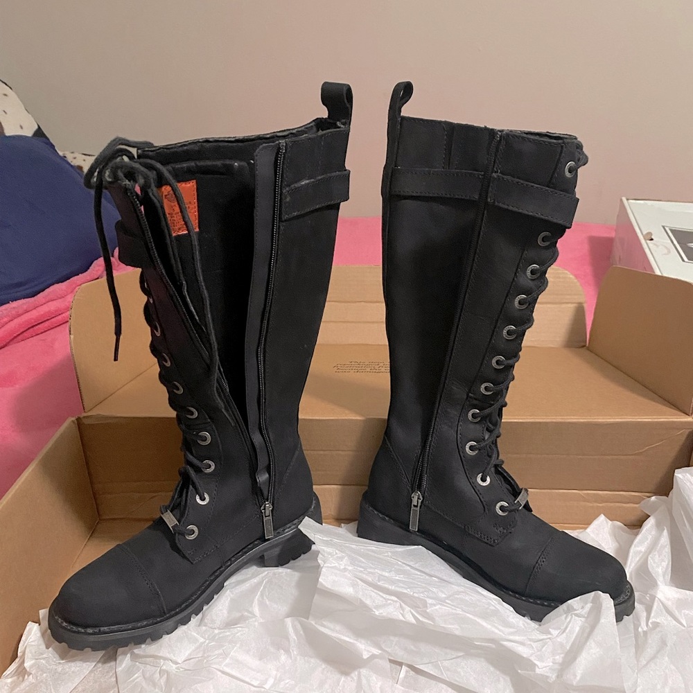 Harley Davidson Combat Moto Boots